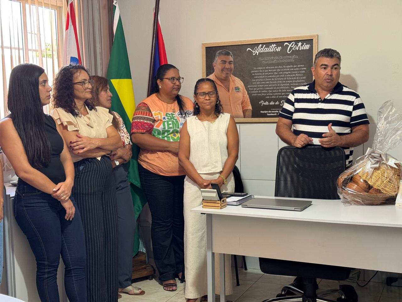 EQUIPE DA EDUCAÇÃO E CULTURA DE IGAPORÃ REALIZA VISITA TÉCNICA À SECRETARIA DE EDUCAÇÃO E CULTURA DE CACULÉ