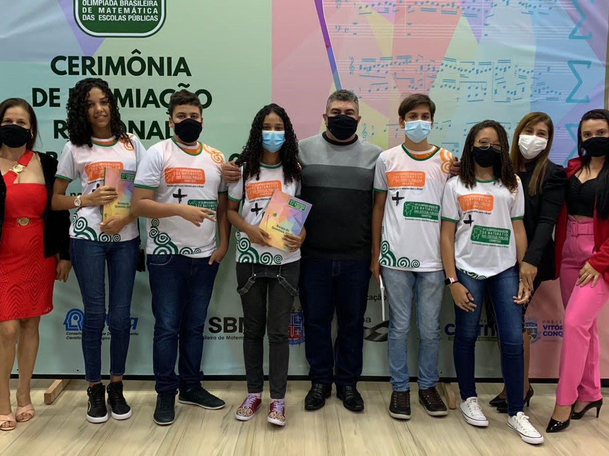 ALUNOS DA REDE MUNICIPAL DE ENSINO DE CACULÉ GANHAM CERTIFICAÇÃO POR DESEMPENHO NA 16ª OLIMPÍADA BRASILEIRA DE MATEMÁTICA