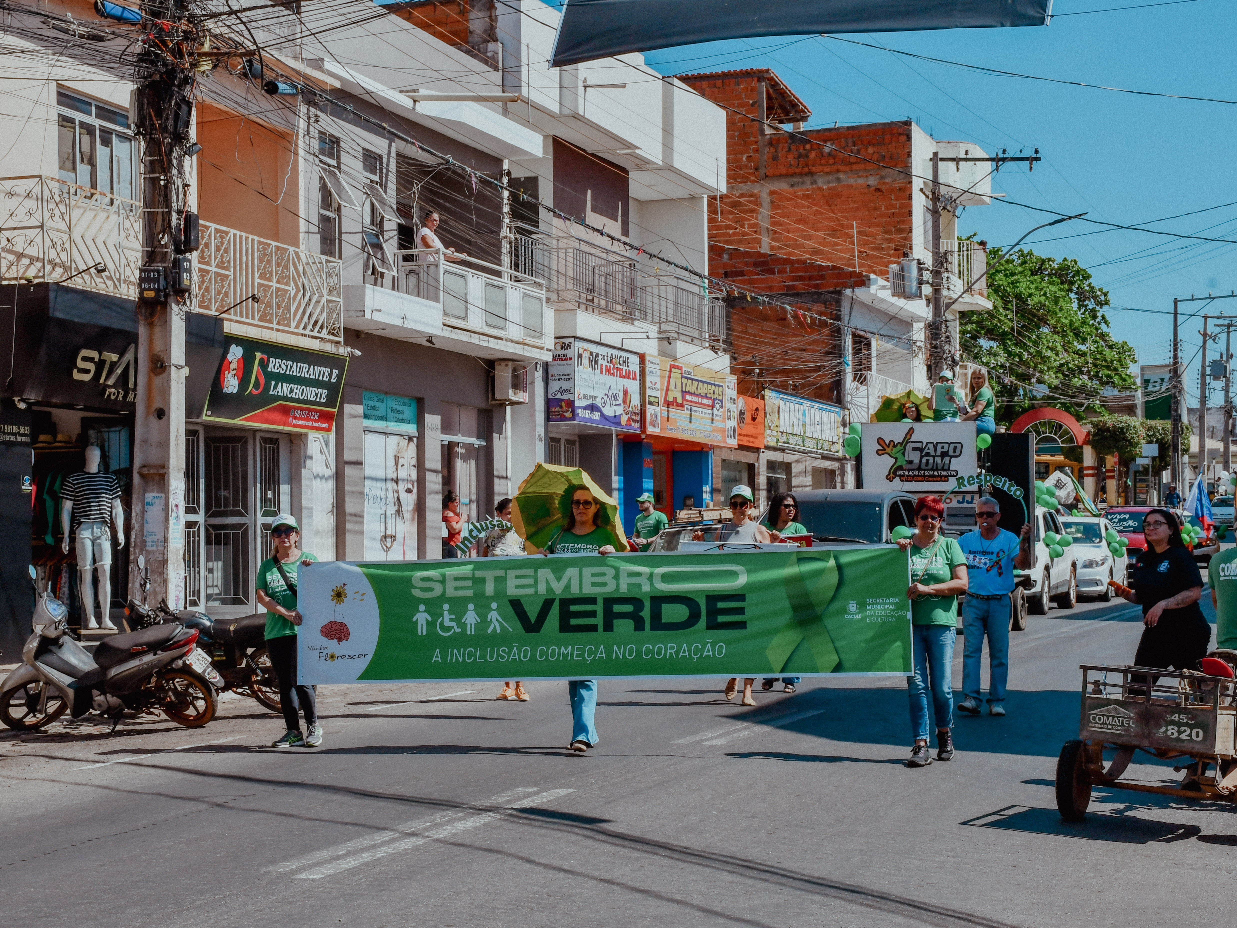 CACULÉ: BLITZ INCLUSIVA É REALIZADA EM COMEMORAÇÃO AO SETEMBRO VERDE