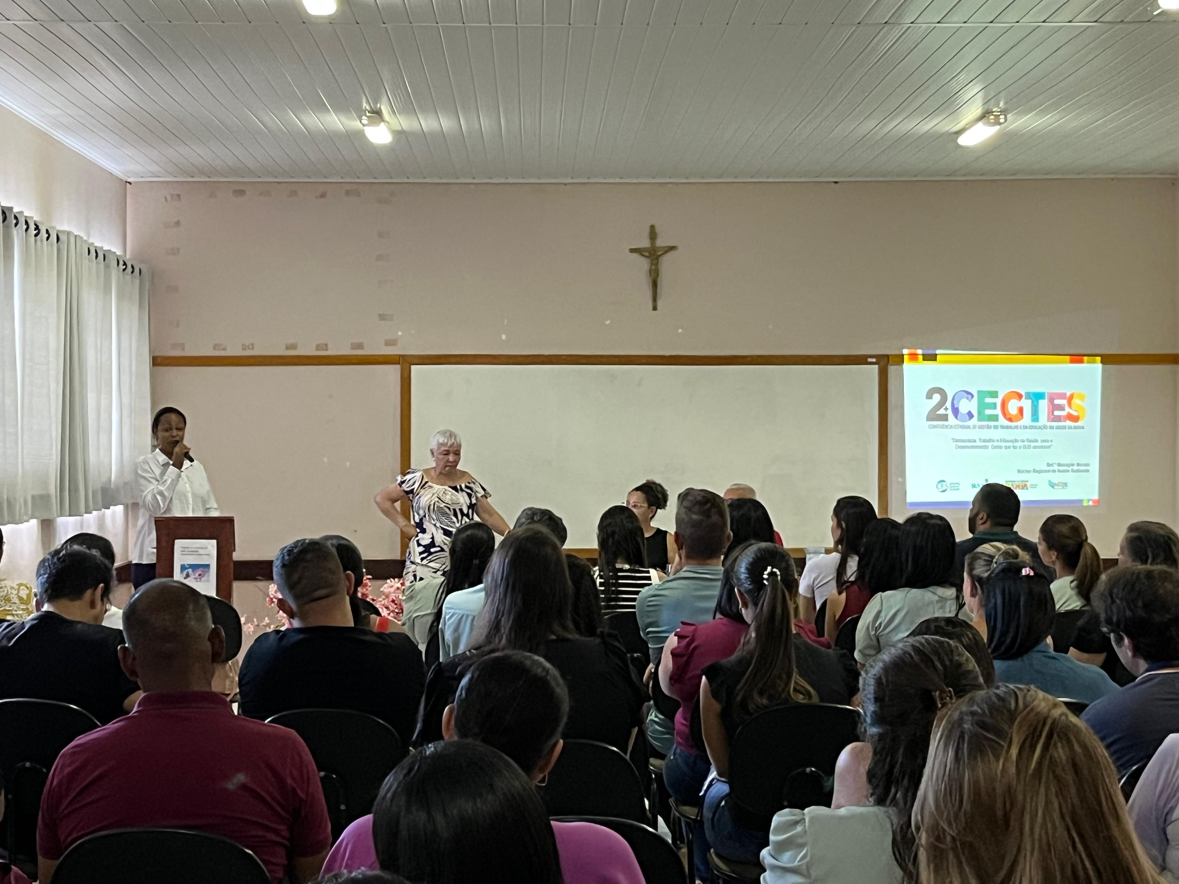 CACULÉ REALIZA REUNIÃO AMPLIADA DA 2ª CONFERÊNCIA ESTADUAL DE GESTÃO DO TRABALHO E EDUCAÇÃO NA SAÚDE