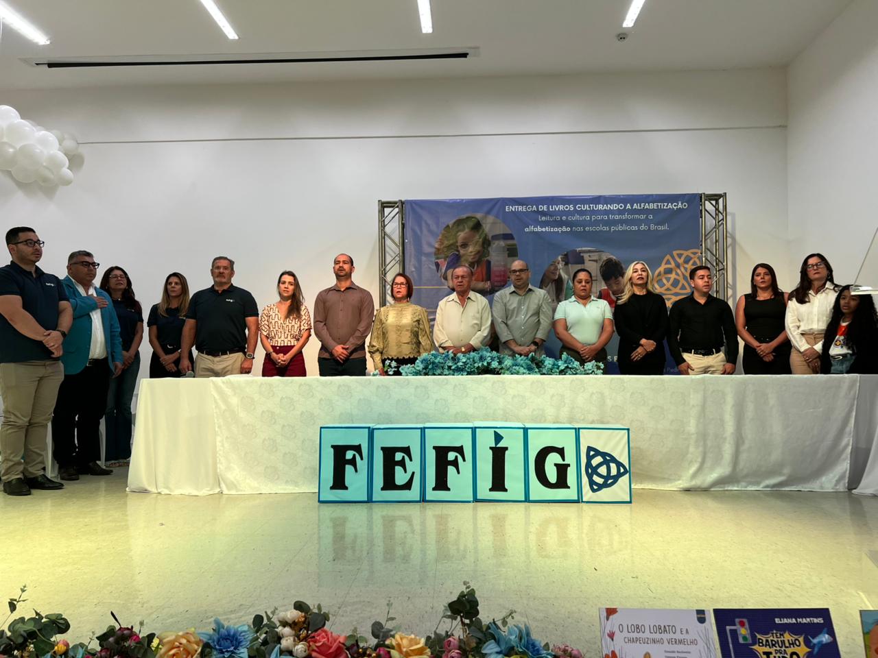 EDUCAÇÃO EM FOCO: CACULÉ RECEBE INSTITUTO FEFIG E FORTALECE INCENTIVO À LEITURA NAS ESCOLAS MUNICIPAIS