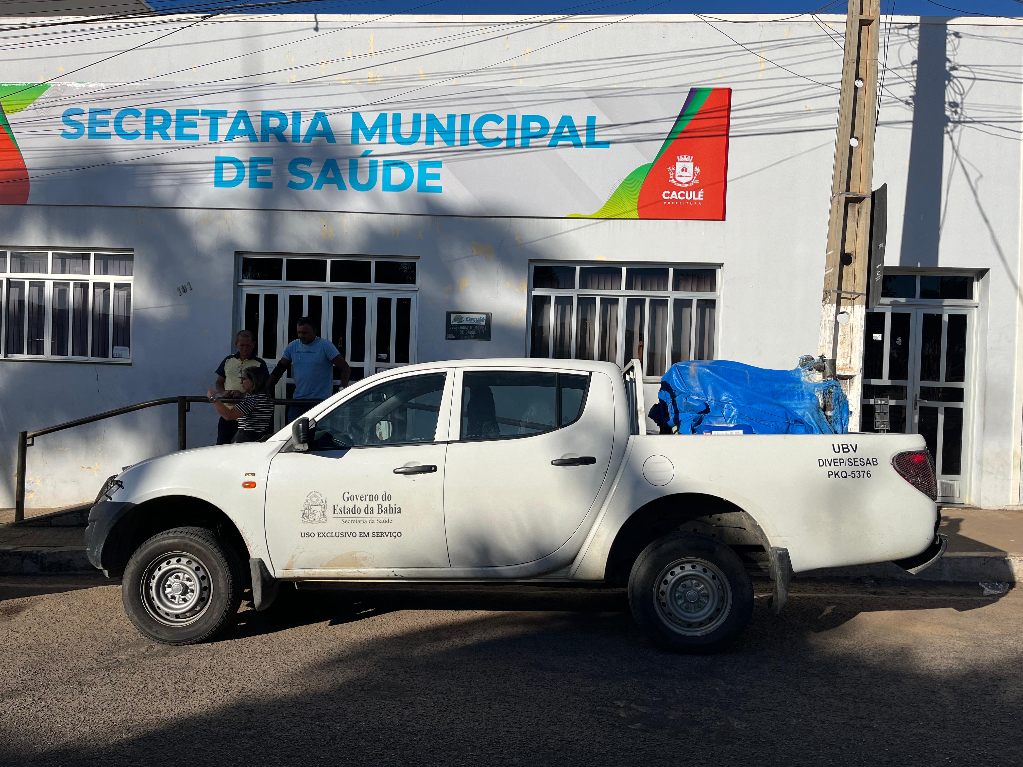 CACULÉ: CARRO FUMACÊ CHEGA AO MUNICÍPIO PARA INTENSIFICAR COMBATE AO AEDES AEGYPTI