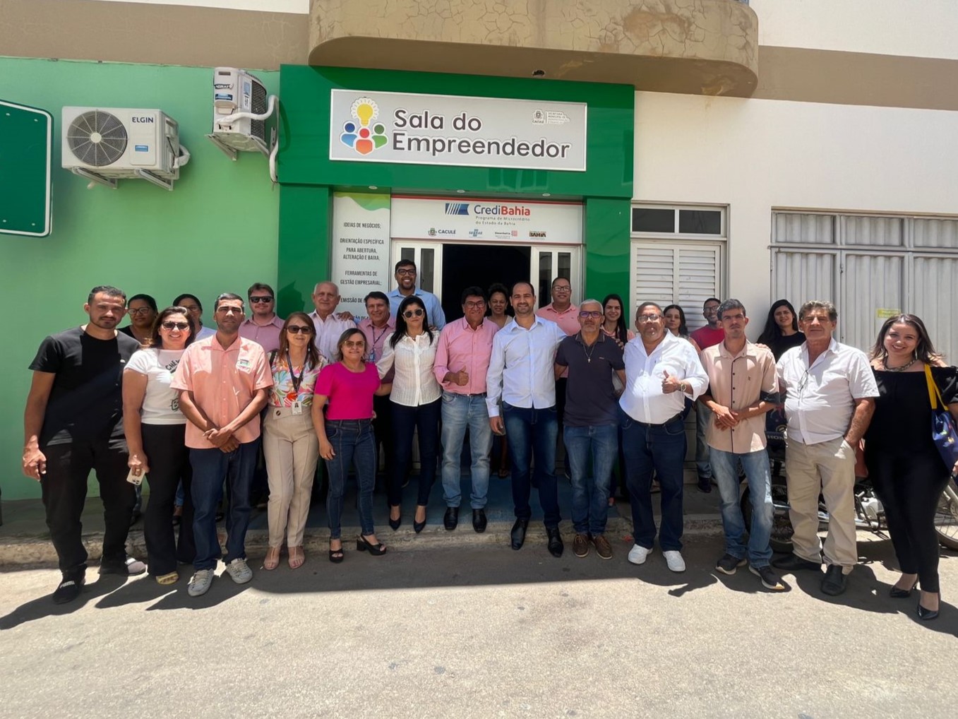 CACULÉ: BALCÃO DO CREDIBAHIA É INAUGURADO NO MUNICÍPIO