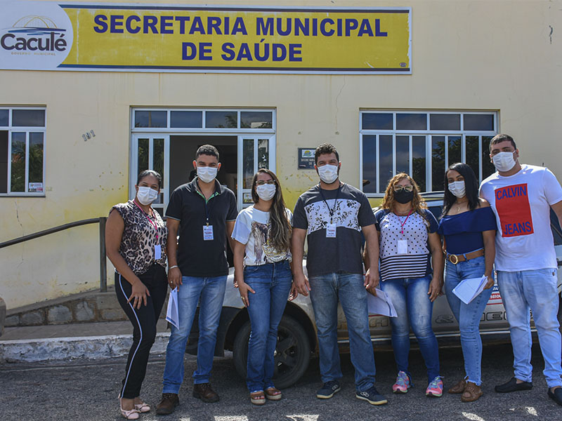 VIGILÂNCIA SANITÁRIA REALIZA RONDA PORTA A PORTA PARA CONSCIENTIZAR COMERCIANTES